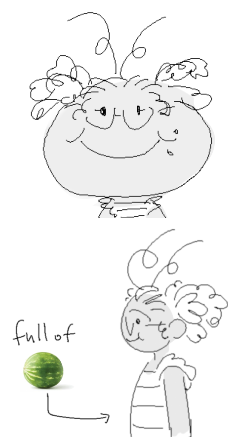 full of WATERMELON